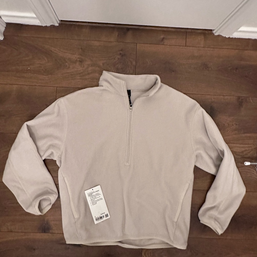 Lululemon oversized fit fleece half zip